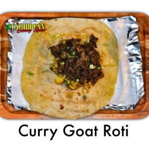 Curried Goat Wrap