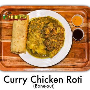 Curried Chicken boneless Wrap