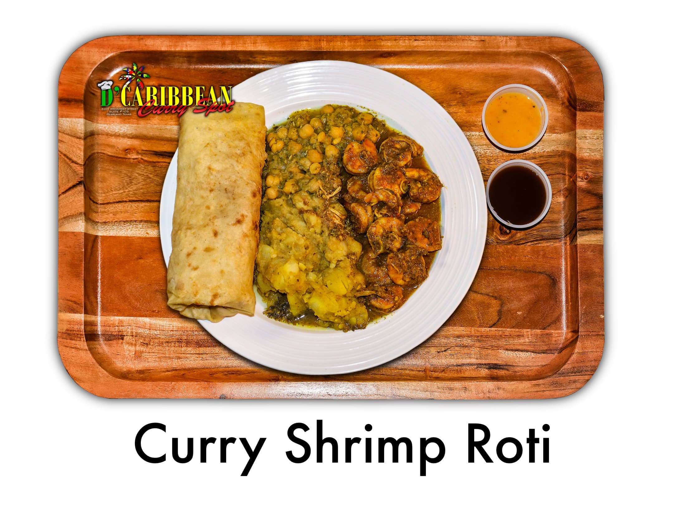 Curried Shrimp Wrap